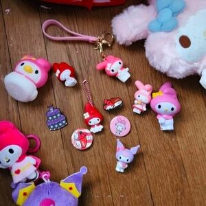 My Melody Trinkets and Plushies